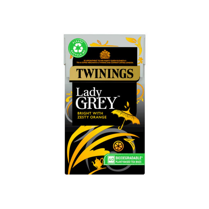 Twinings Tea Lady Grey - 40 Tea Bags
