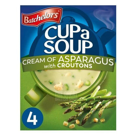 Batchelors Cup A Soup Cream of Asparagus with Croutons - 4 Pack