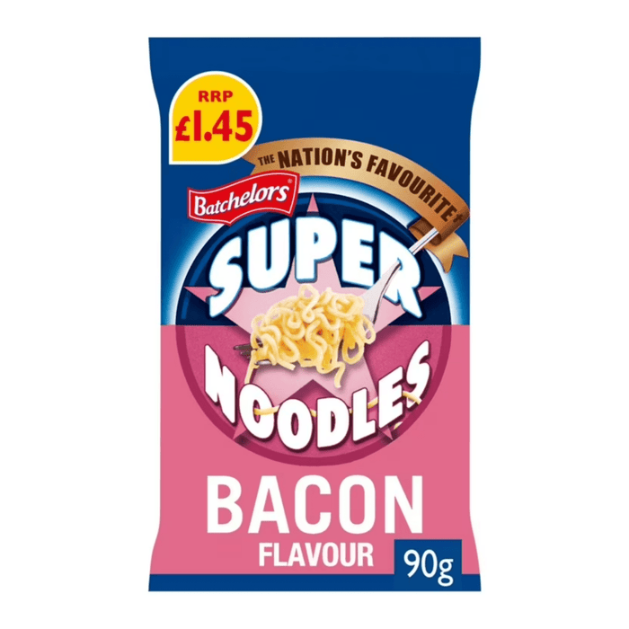 Batchelors Super Noodle Bacon - 90g | British Store Online | The Great British Shop