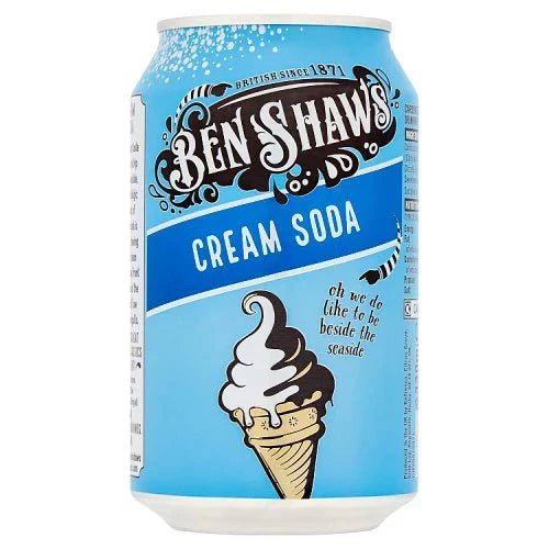 Ben Shaws Cream Soda - 330ml | British Store Online | The Great British Shop