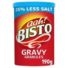 Bisto Gravy Granules Reduced Salt - 190g | British Store Online | The Great British Shop