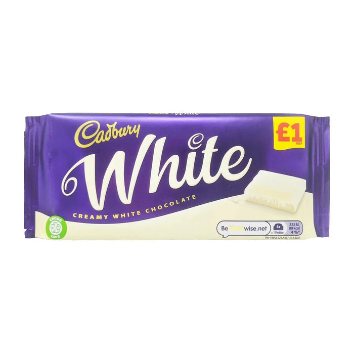 Cadbury Dairy Milk White Bar - 90g
