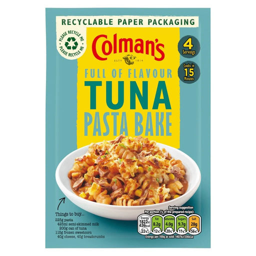 Colman's Tuna Pasta Bake Mix - 44g | British Store Online | The Great British Shop