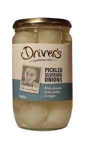 Drivers Silverskin Onions - 710g | British Store Online | The Great British Shop