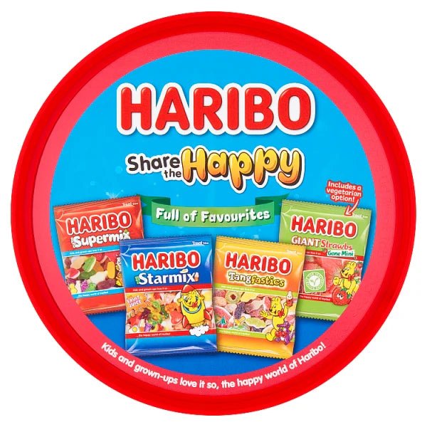 Haribo Sharing Tub - 600g | British Store Online | The Great British Shop