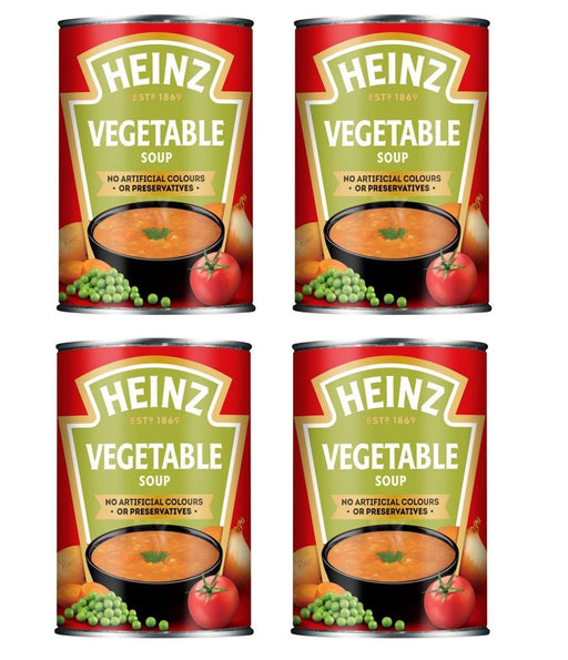 Heinz Vegetable Soup 400g - 4pack | British Store Online | The Great British Shop