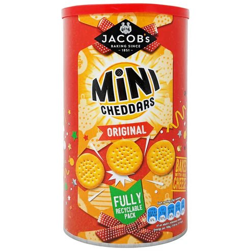 Jacob's Mini Cheddars Original - 260g | British Store Online | The Great British Shop