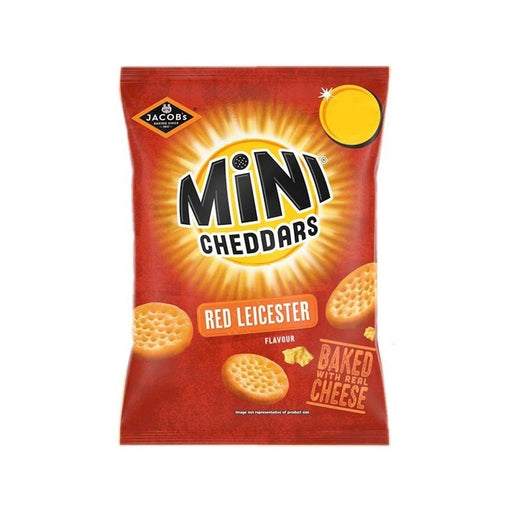 Jacob's Mini Cheddars Red Leicester | British Store Online | The Great British Shop