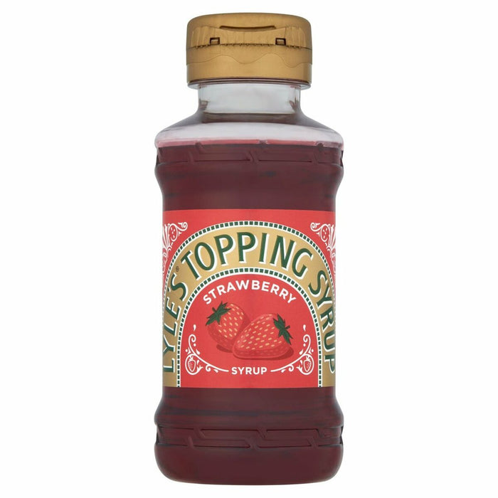 Lyle's Dessert Syrup Strawberry - 325g | British Store Online | The Great British Shop