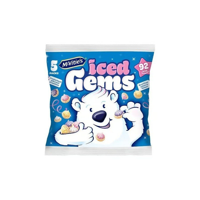 McVitie's Iced Gems - 5 Pack | British Store Online | The Great British Shop