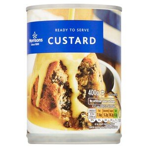Morrisons Ready to serve Custard - 400g | British Store Online | The Great British Shop