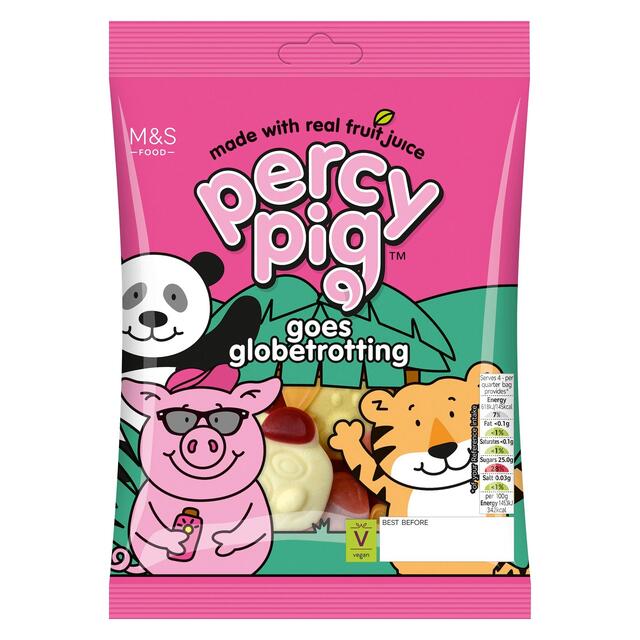 M&S Percy Pig Globetrotting - 170g | British Store Online | The Great British Shop