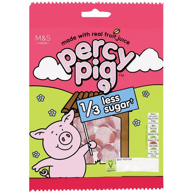 M&S Percy Pig Reduced Sugar - 150g | British Store Online | The Great British Shop