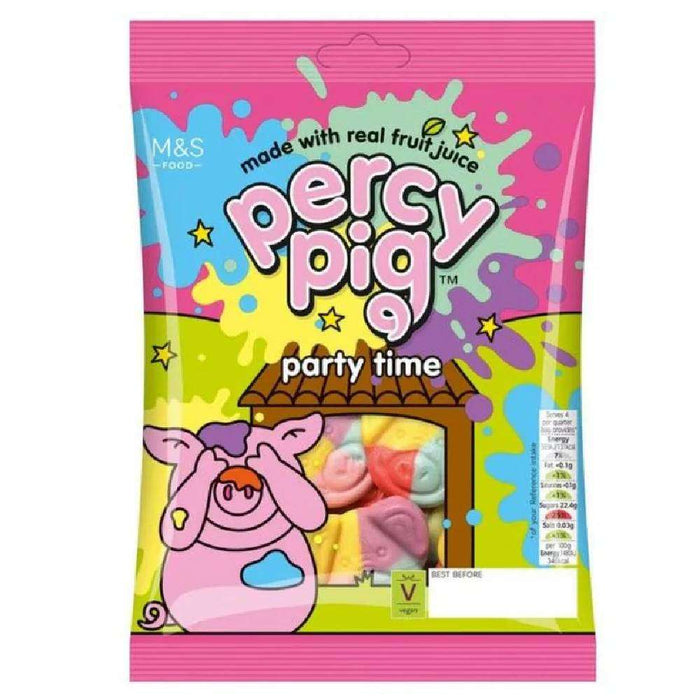 M&S Percy Pigs Party Percy - 150g | British Store Online | The Great British Shop