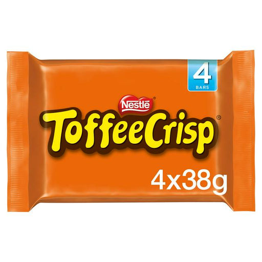 Nestle Toffee Crisp 4 Pack - 124g | British Store Online | The Great British Shop