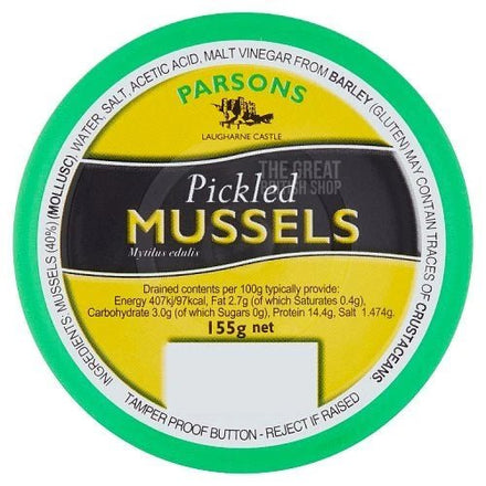 Parsons Pickled Mussels - 155g