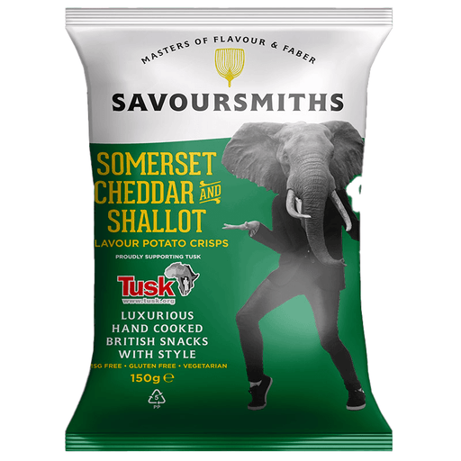 Savoursmiths Somerset Cheddar & Shallot - 40g | British Store Online | The Great British Shop