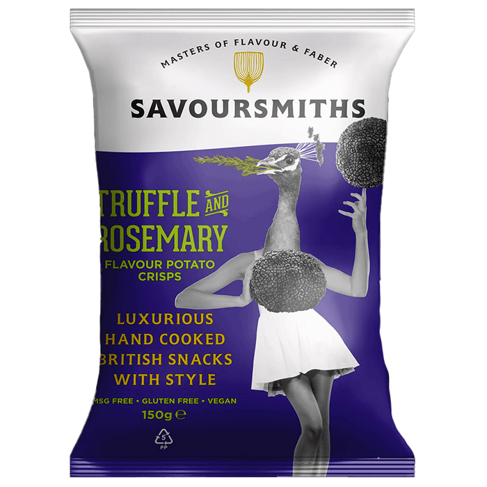 Savoursmiths Truffle & Rosemary - 40g | British Store Online | The Great British Shop
