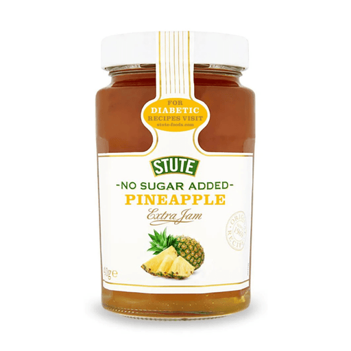 Stute No Sugar Added Pineapple Jam - 430g | British Store Online | The Great British Shop