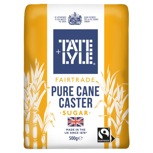 Tate Lyle Pure Cane Caster Sugar - 500g | British Store Online | The Great British Shop