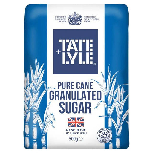 Tate Lyle Pure Cane Granulated Sugar - 500g | British Store Online | The Great British Shop