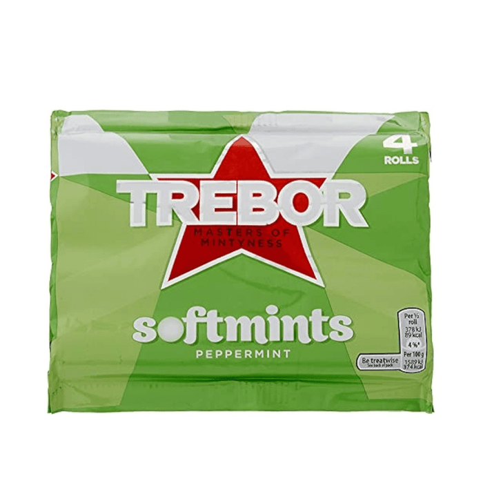 Trebor Extra Strong Soft Mints - 4 pack | British Store Online | The Great British Shop