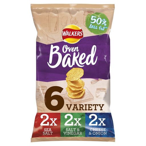 Walkers Baked Assorted - 6 Pack | British Store Online | The Great British Shop