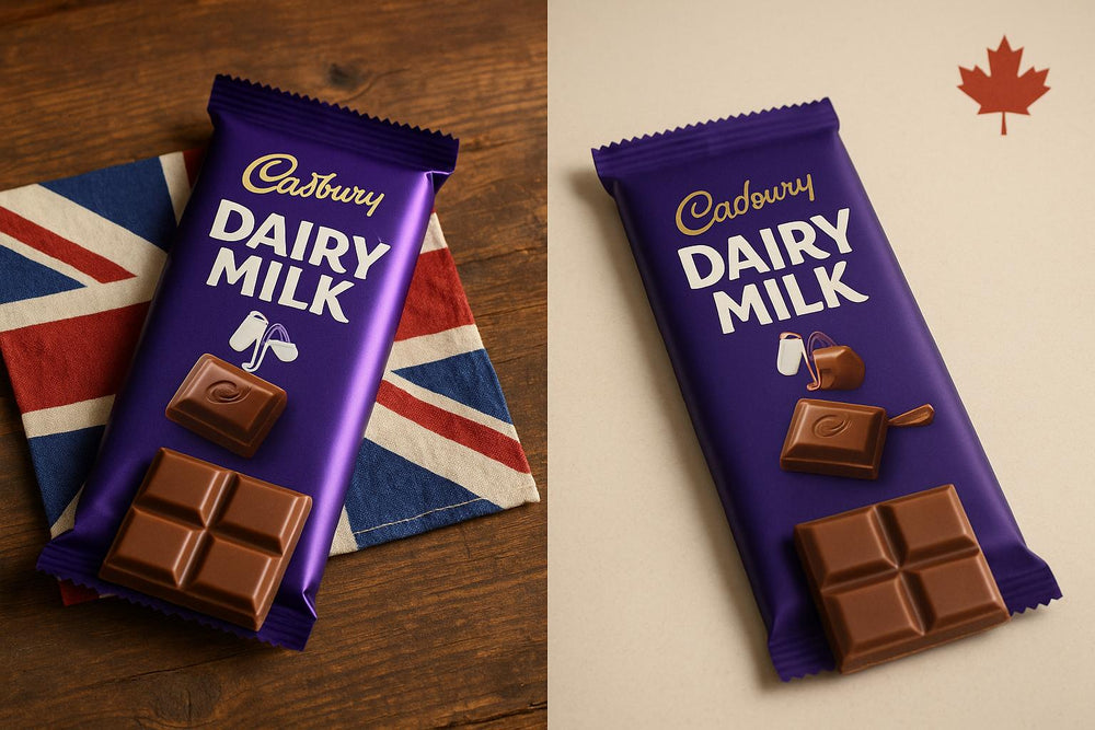 Why British Chocolate Tastes Different in Canada
