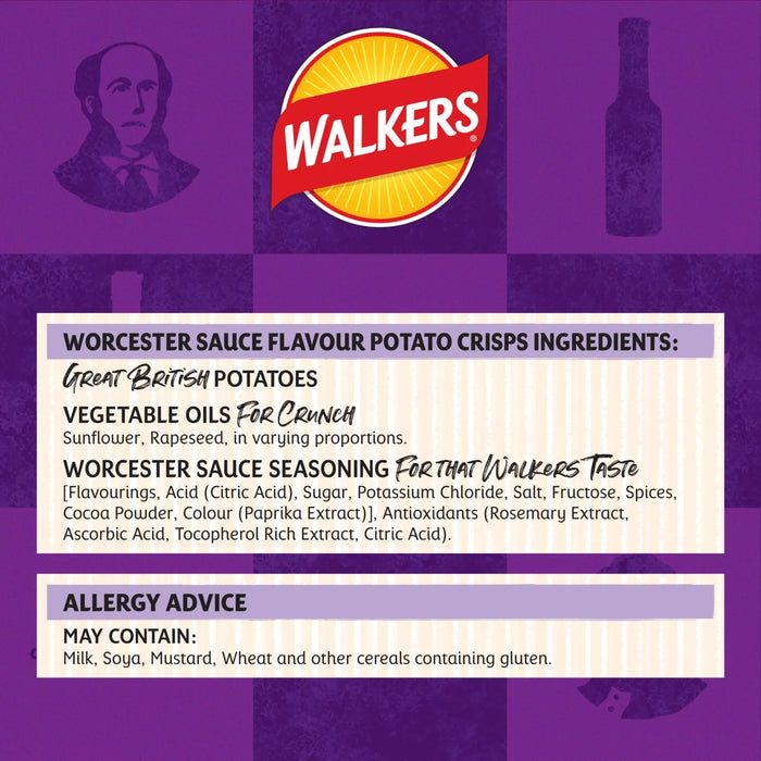 Walkers Lea & Perrins Worcester - 6 Pack