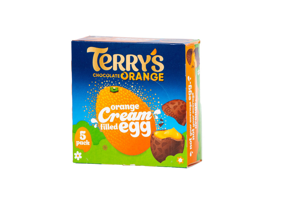 Terry's Chocolate Orange Cream Filled Egg - 5-Pack
