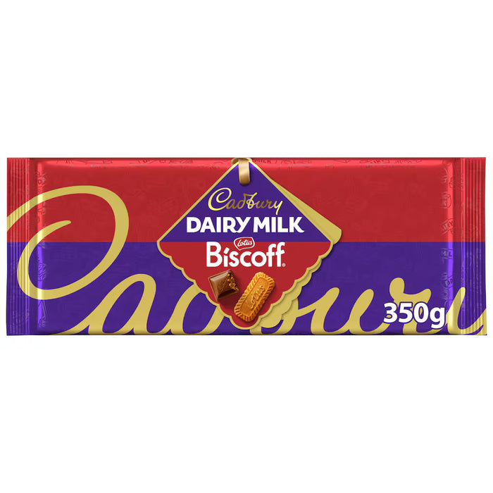 Cadbury Dairy Milk Biscoff Bar - 350g