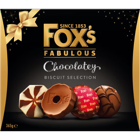 Fox's Fabulous Chocolatey Biscuit Selection - 365g