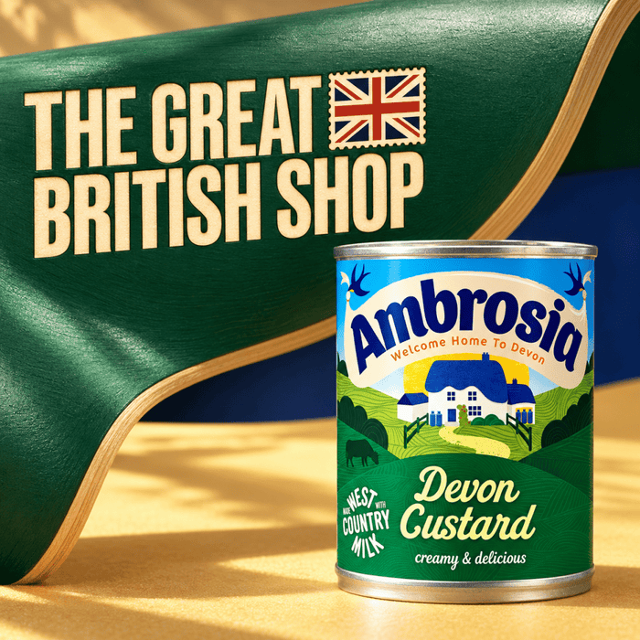 Ambrosia Devon Custard - 400g imported British grocery product available in Canada