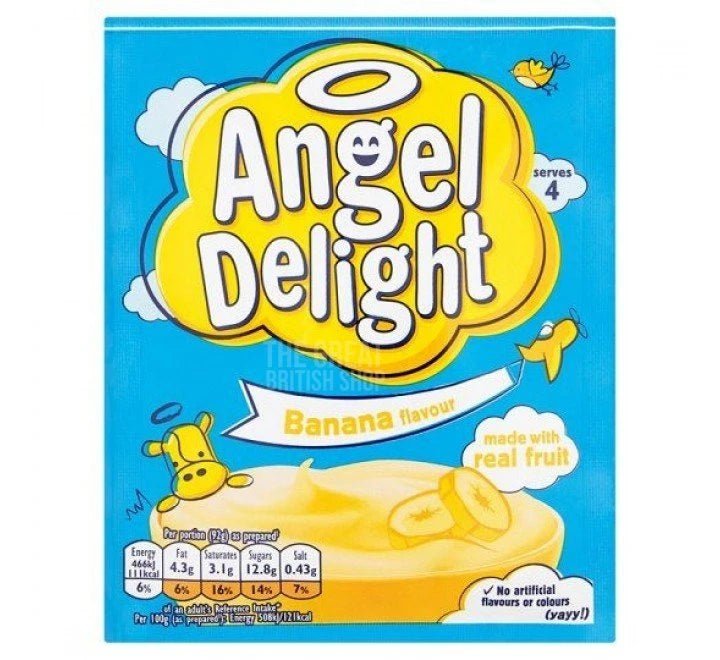 Angel Delight Banana - 59g imported British grocery product available in Canada