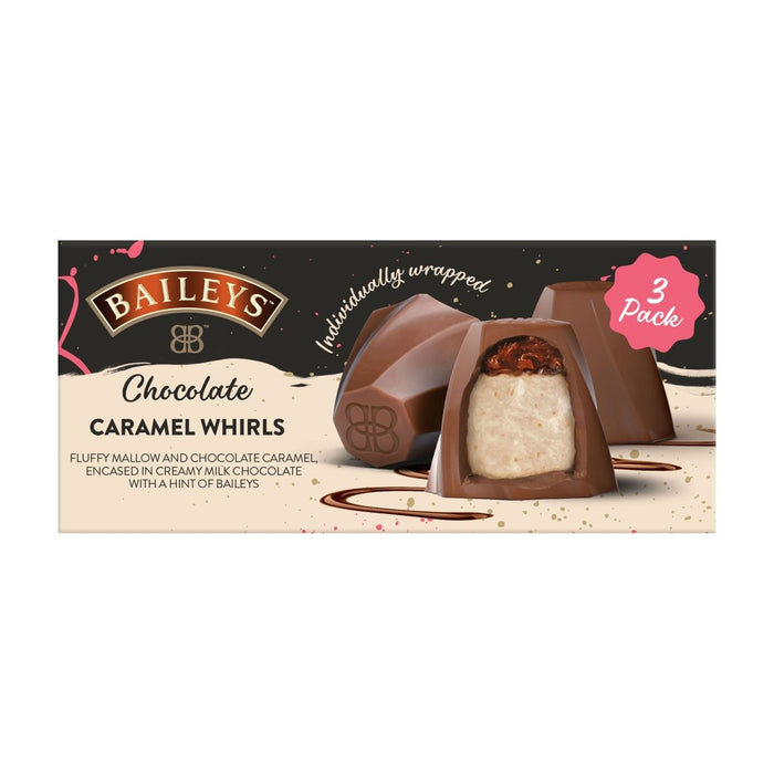 Baileys Chocolate Caramel Whirls - 3 Pack | British Store Online | The Great British Shop