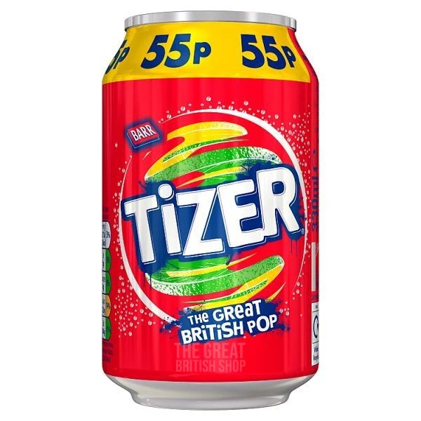Barr Tizer - 330ml imported British grocery product available in Canada