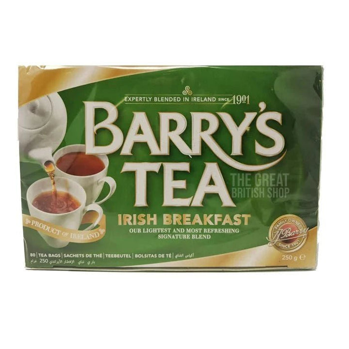 Barry's Irish Breakfast - 80 Tea Bags imported British grocery product available in Canada