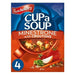 Batchelors Cup A Soup Minestrone with Croutons - 4 Pack imported British grocery product available in Canada