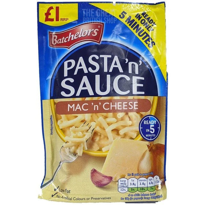 Batchelors Pasta 'n' Sauce Macaroni Cheese - 99g imported British grocery product available in Canada
