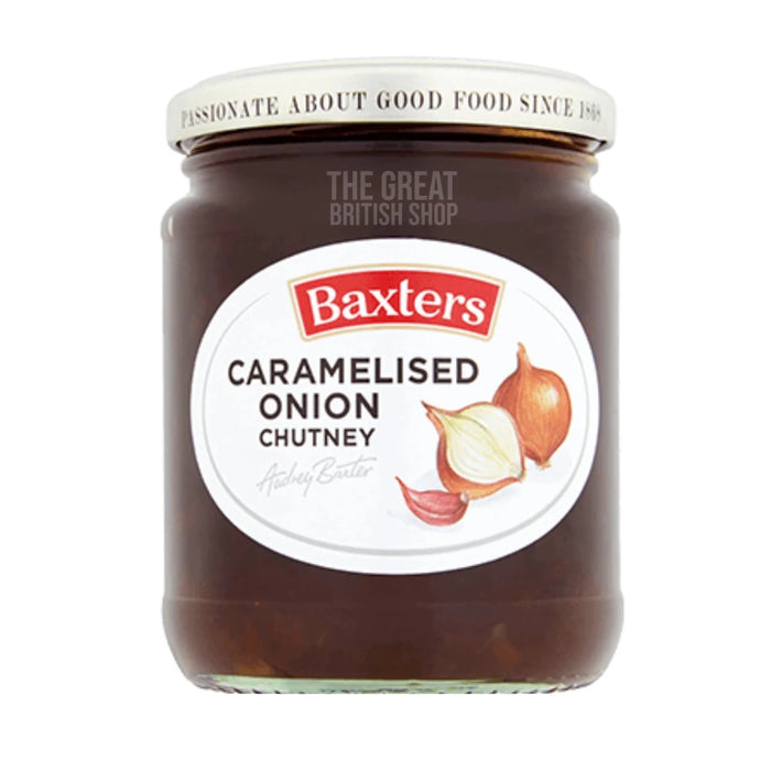 Baxters Caramelised Onion Chutney - 290g imported British grocery product available in Canada