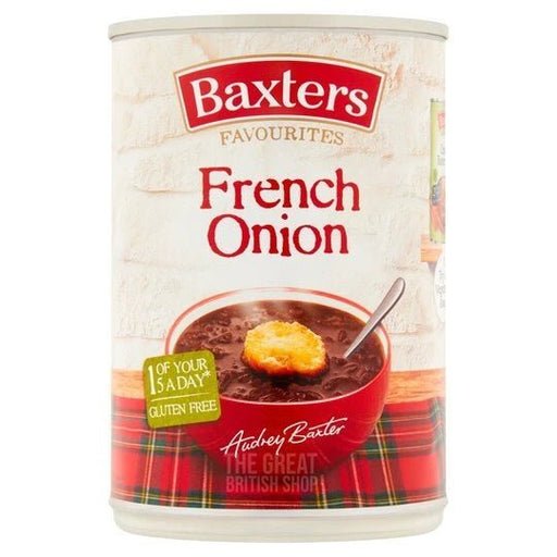 Baxters Favourite French Onion Soup - 400g imported British grocery product available in Canada