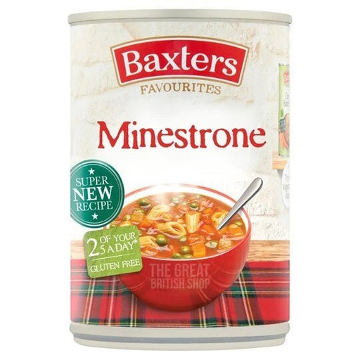 Baxters Minestrone Soup - 400g imported British grocery product available in Canada