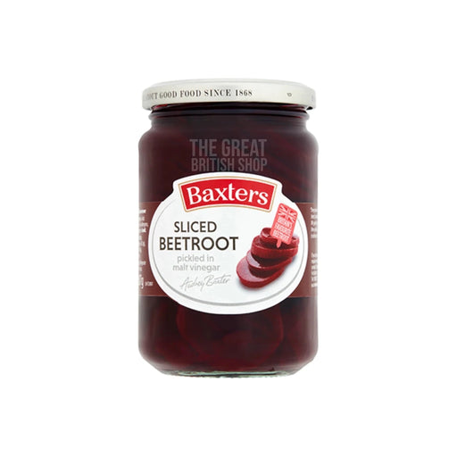 Baxters Sliced Beetroot - 340g imported British grocery product available in Canada