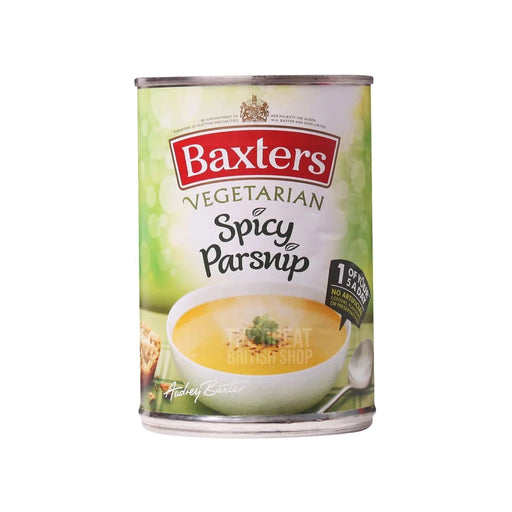 Baxters Spicy Parsnip Soup - 400g imported British grocery product available in Canada