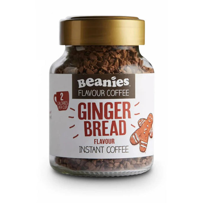 Beanies Gingerbread Flavour Instant Coffee - 50g | British Store Online | The Great British Shop