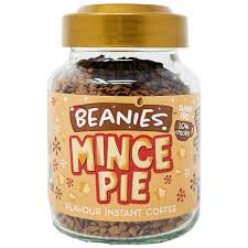 Beanies Mince Pie Flavour Instant Coffee - 50g | British Store Online | The Great British Shop