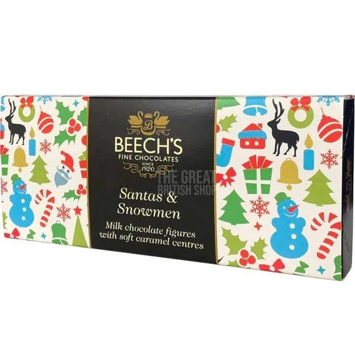 Beech's Chocolate Santa & Snowmen - 100g imported British grocery product available in Canada