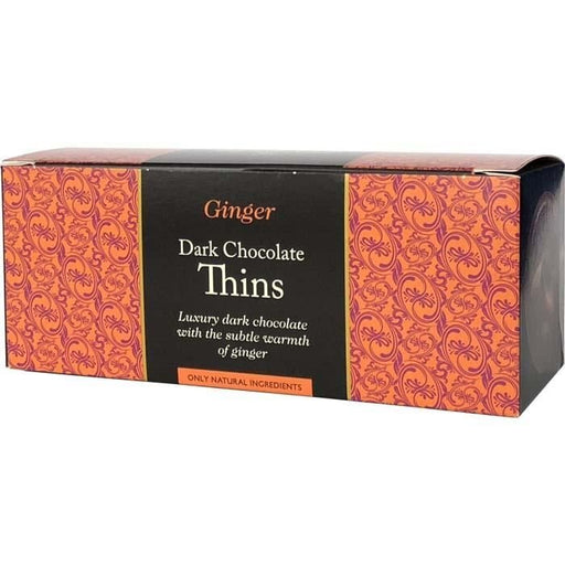 Beech’s Dark Chocolate Ginger Thins - 150g | British Store Online | The Great British Shop