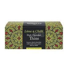 Beech’s Lime & Chilli Thins - 150g imported British grocery product available in Canada