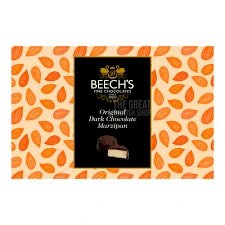 Beech's Original Dark Chocolate Marzipan - 150g imported British grocery product available in Canada